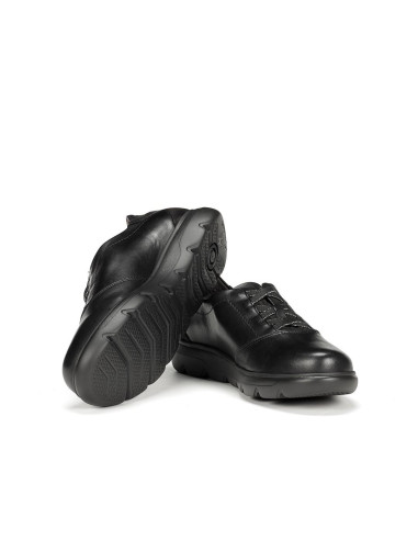 FLUCHOS - Zapato piel negro - F1866