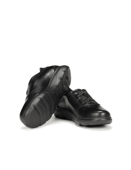 FLUCHOS - Zapato piel negro - F1866