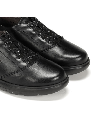 FLUCHOS - Zapato piel negro - F1866