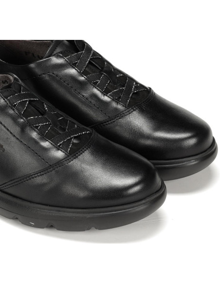FLUCHOS - Zapato piel negro - F1866
