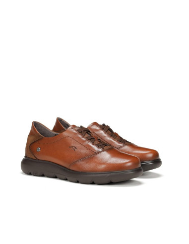 FLUCHOS - Zapato piel marrón - F1866