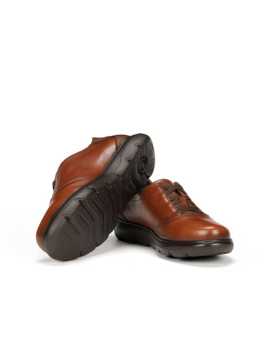 FLUCHOS - Zapato piel marrón - F1866