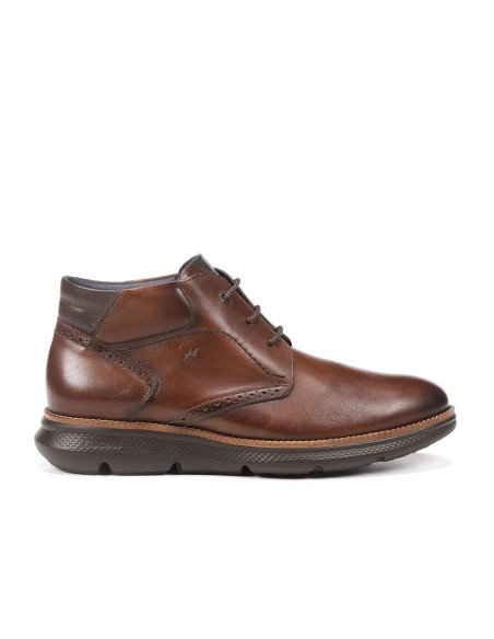 FLUCHOS - Bota piel marrón - F1353