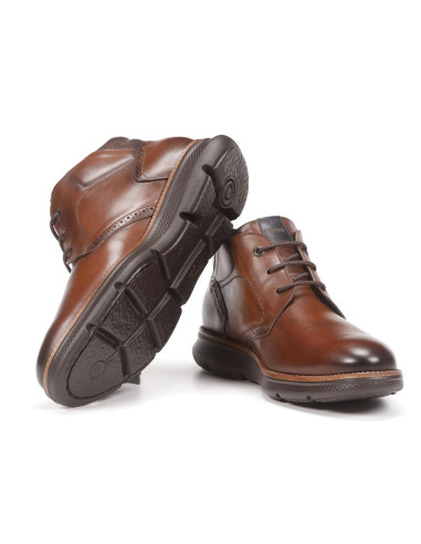 FLUCHOS - Bota piel marrón - F1353