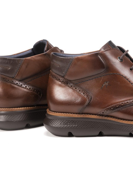 FLUCHOS - Bota piel marrón - F1353