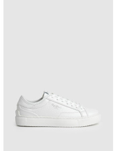 PEPE JEANS - Zapatilla blanco coco - PLS31539