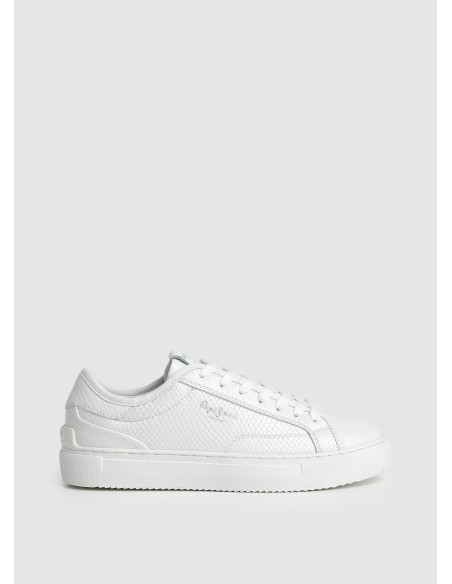 PEPE JEANS - Zapatilla blanco coco - PLS31539