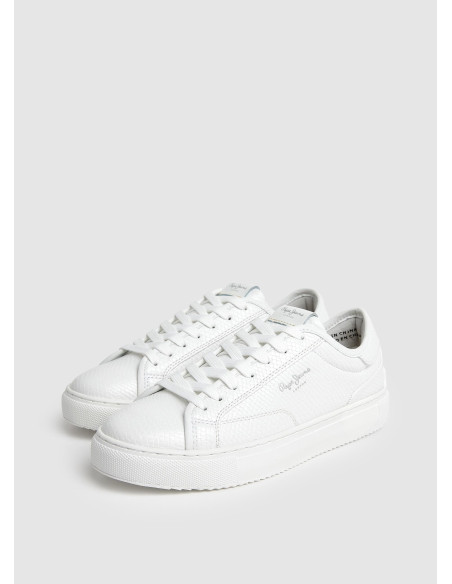 PEPE JEANS - Zapatilla blanco coco - PLS31539