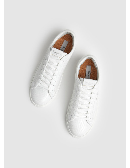 PEPE JEANS - Zapatilla blanco coco - PLS31539