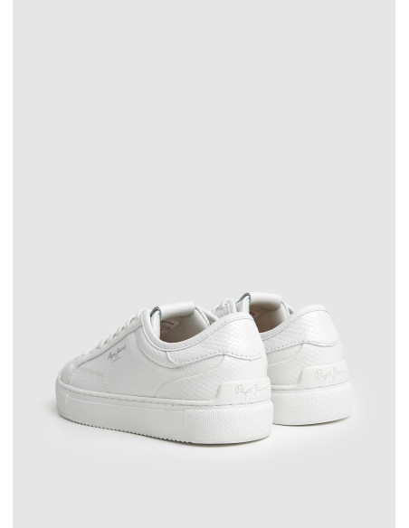 PEPE JEANS - Zapatilla blanco coco - PLS31539