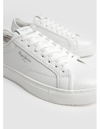 PEPE JEANS - Zapatilla blanco coco - PLS31539