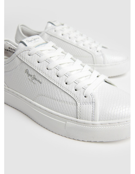 PEPE JEANS - Zapatilla blanco coco - PLS31539