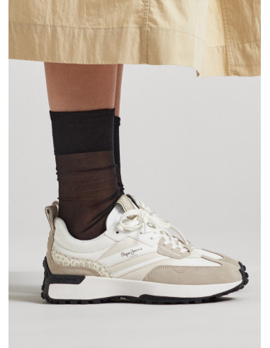 PEPE JEANS - Tiempo libre blanco taqueado - PLS60005