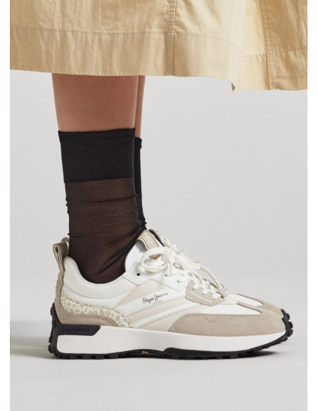 PEPE JEANS - Tiempo libre blanco taqueado - PLS60005