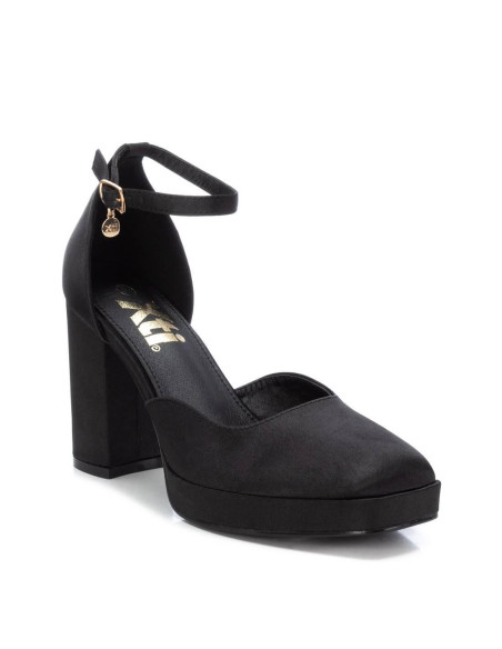 XTI - Sandalia raso negro - 141195