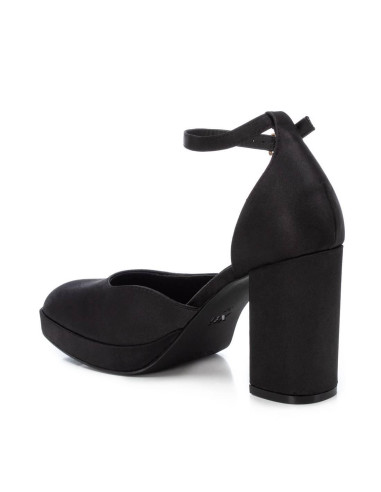 XTI - Sandalia raso negro - 141195