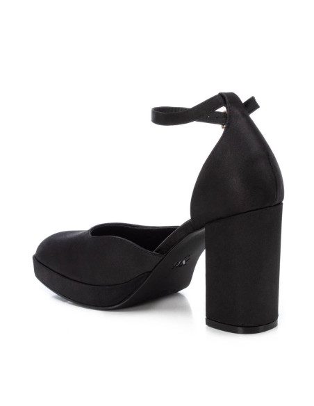 XTI - Sandalia raso negro - 141195