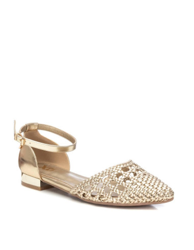 XTI - sandalia trenzada oro - 142366