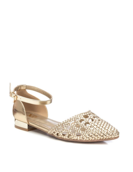 XTI - sandalia trenzada oro - 142366