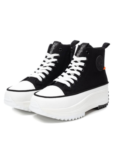 REFRESH - Bota negra plataforma - 171837