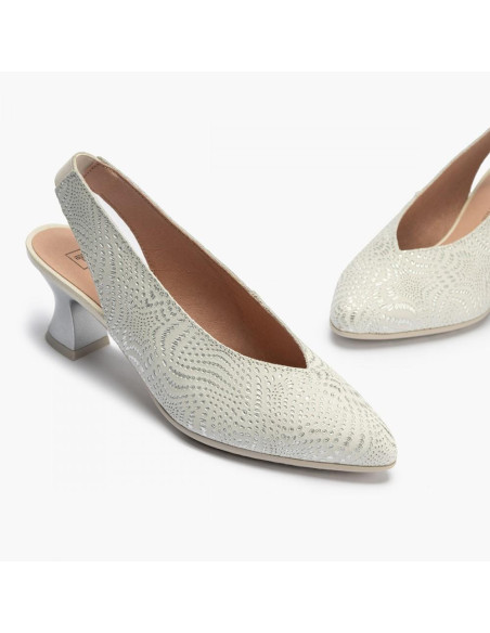 Pitillos - Salón piel plata - 5750