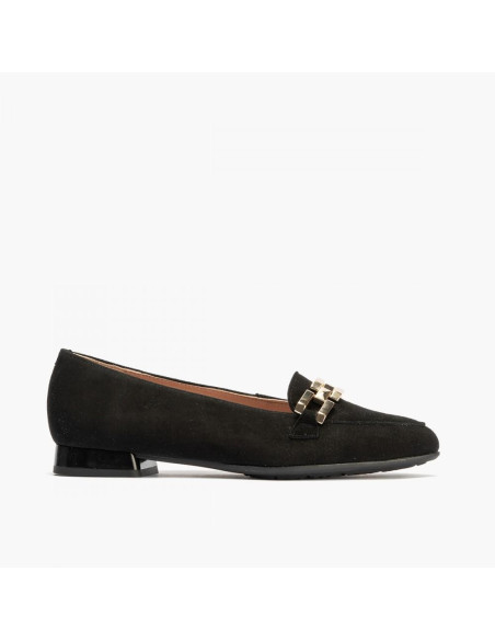 pitillos - mocasin negro cadena -  5780