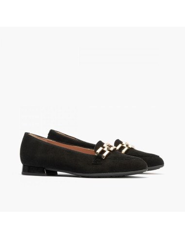 pitillos - mocasin negro cadena -  5780