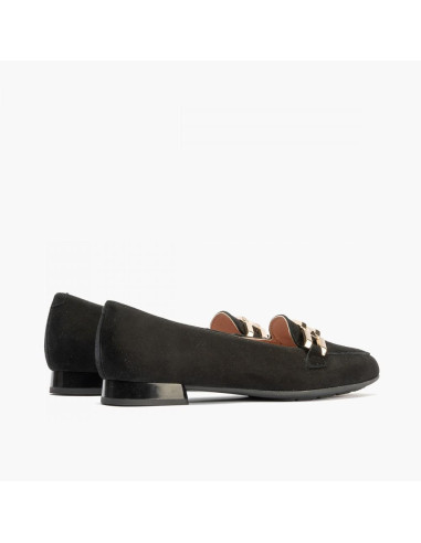 pitillos - mocasin negro cadena -  5780