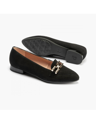 pitillos - mocasin negro cadena -  5780