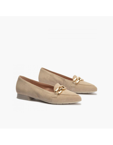 pitillos - mocasin beig cadena - 5780