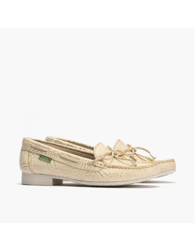 pitillos - mocasin piel dorado - 3800
