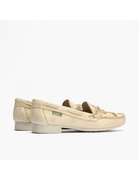 pitillos - mocasin piel dorado - 3800