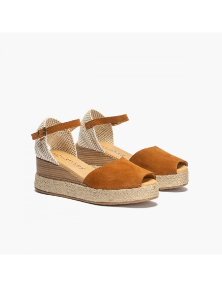 pitillos - valenciana serraje cuero - 5520