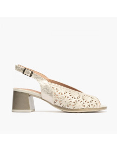 pitillos - sandalia dorada fantasia - 5691
