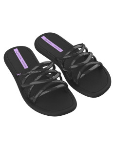 ipanema - sandalia pala tiras negro - 83606