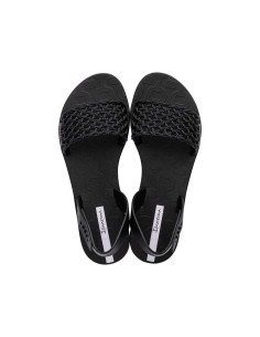 ipanema  - sandalia negro pala talon - 82855