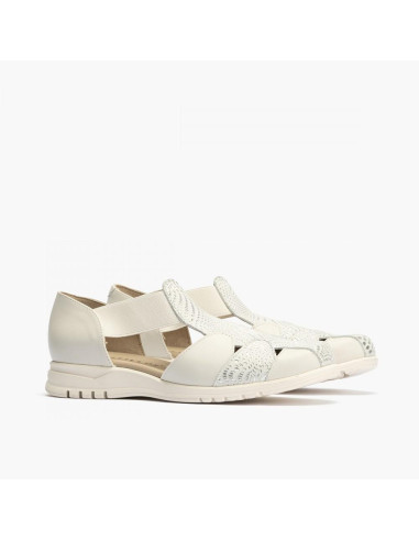 pitillos - sandalia piel blanco - 2822