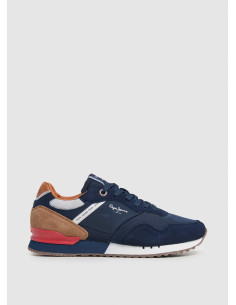 PEPE JEANS - Zapatilla vestir marino - PMS40018