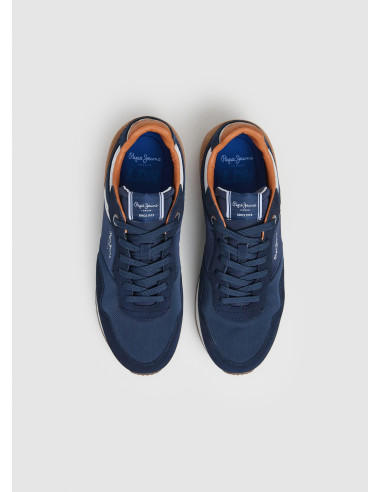 PEPE JEANS - Zapatilla vestir marino - PMS40018