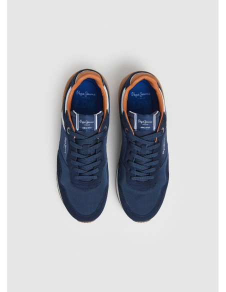 PEPE JEANS - Zapatilla vestir marino - PMS40018