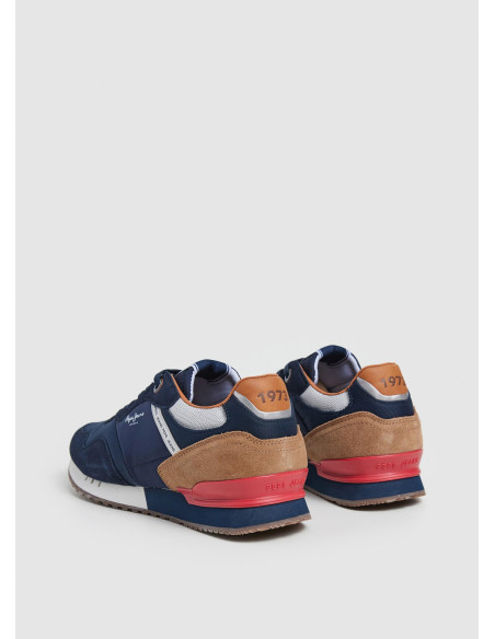 PEPE JEANS - Zapatilla vestir marino - PMS40018