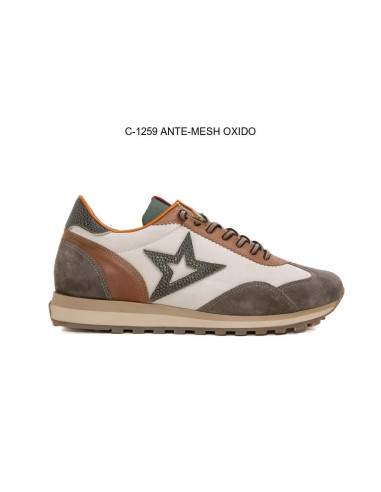 cetti - zapatilla estrella arena/marrón - C1259