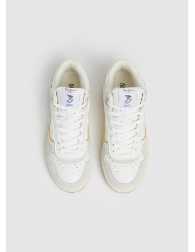 PEPE JEANS - Semibota blanca Skate - PLS00023
