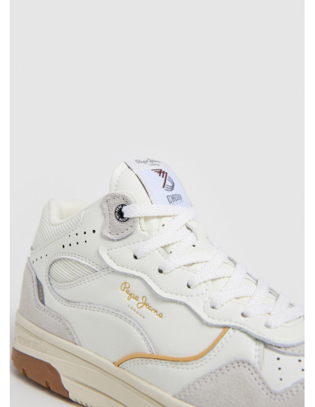 PEPE JEANS - Semibota blanca Skate - PLS00023