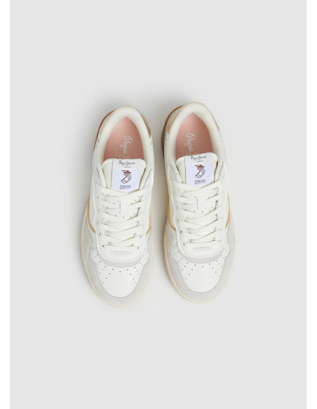 PEPE JEANS - Deportivo Skate blanco -  PLS00024