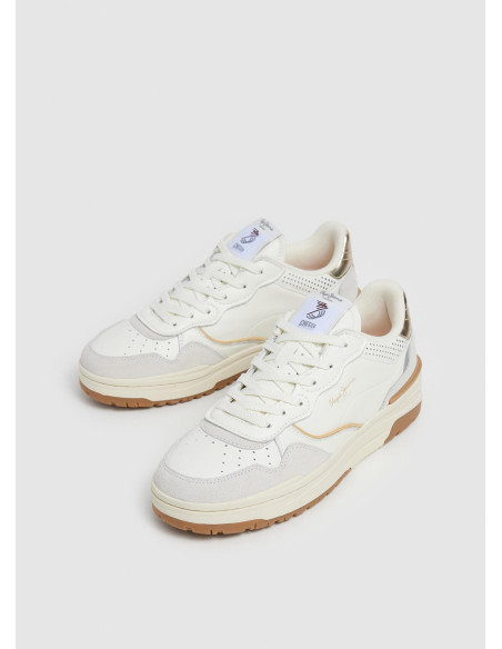 PEPE JEANS - Deportivo Skate blanco -  PLS00024