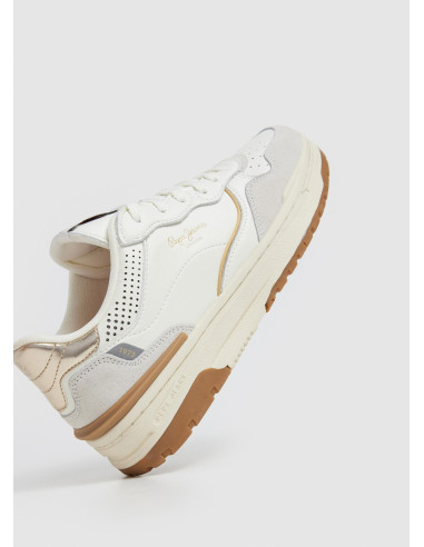 PEPE JEANS - Deportivo Skate blanco -  PLS00024