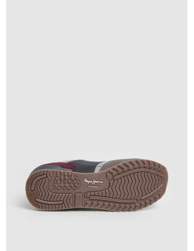 PEPE JEANS - Zapatilla vestir gris -  PMS40018