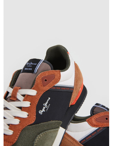 PEPE JEANS - Zapatilla vestida verde-  PMS40021