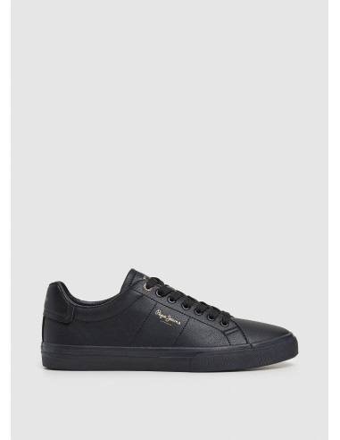 PEPE JEANS - Zapatilla canvax negro - PMS31059